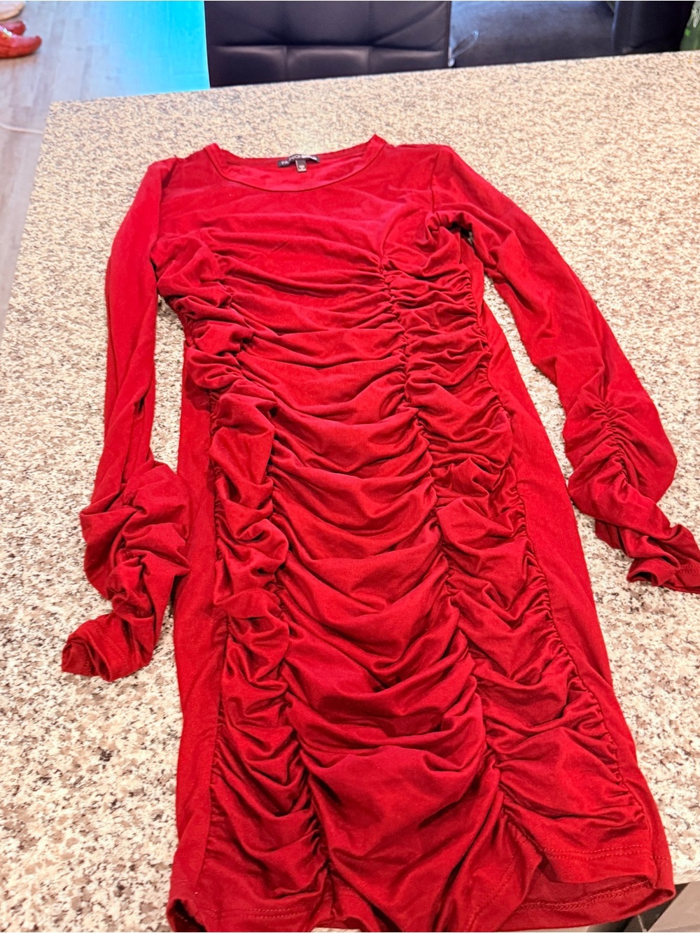 Longsleeve Red Dress
